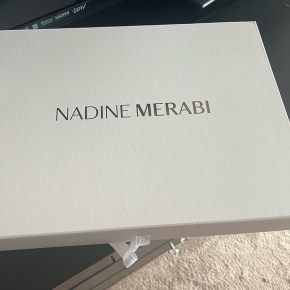 Nadine Merabi LAYLA METALLIC MATERNITY DRESS - Picture 7 of 8